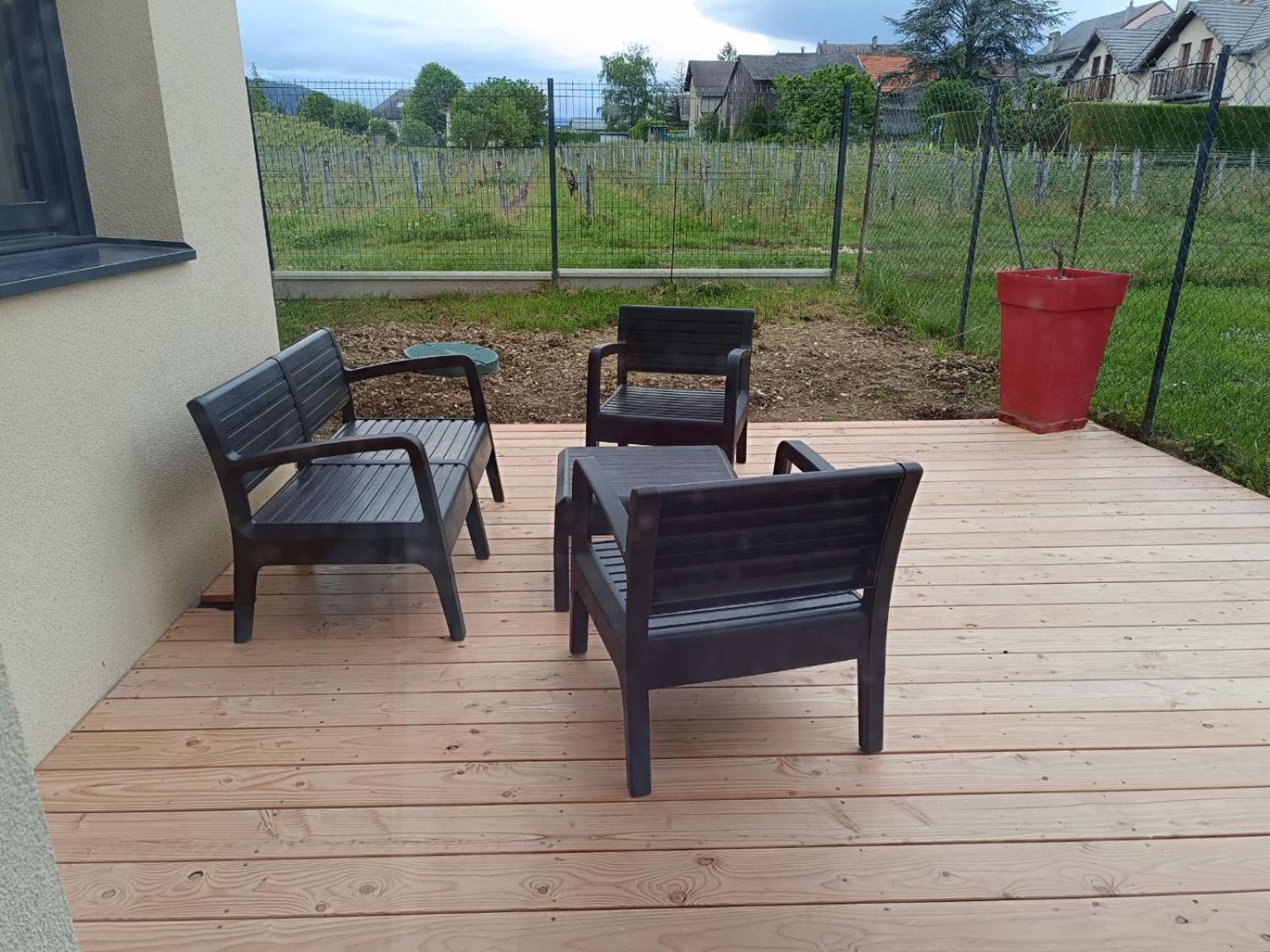 Chambre Au Coeur Des Vignes Myans Exterior foto